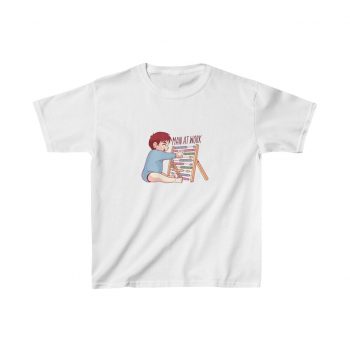 Kids T-Shirt Cotton - Baby Man at Work Abacus