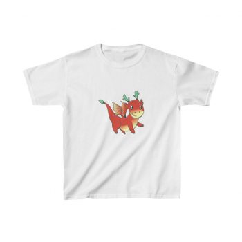 Kids T-Shirt Cotton - Baby Red Dragon