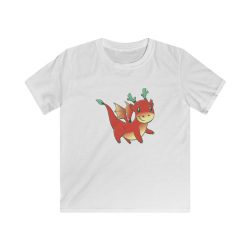 Kids T-Shirt Youth Softstyle - Baby Red Dragon