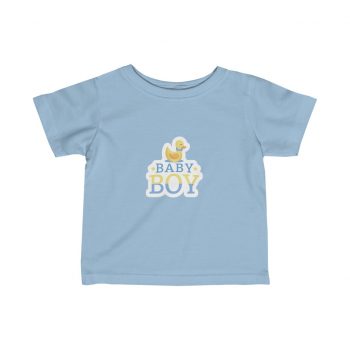 T-Shirt Infant Fine Jersey Tee - Baby Boy Rubber Ducky