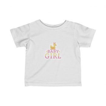 T-Shirt Infant Fine Jersey Tee - Baby Girl Rubber Ducky