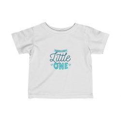 T-Shirt Infant Fine Jersey Tee - Hello Little One Blue