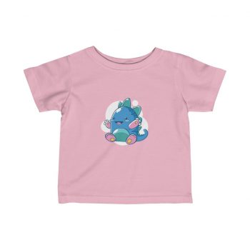 T-Shirt Infant Fine Jersey Tee - Little Baby Dragon