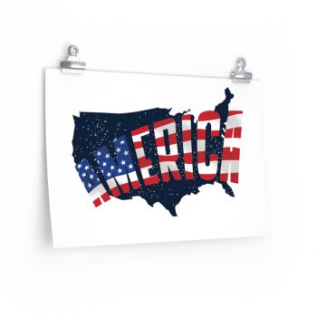 Wall Art Posters Prints - America USA Map