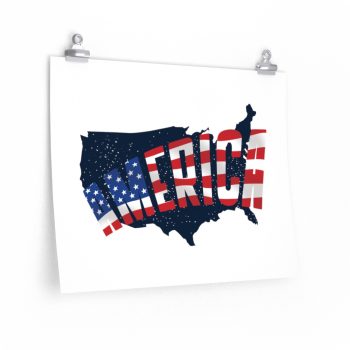 Wall Art Posters Prints - America USA Map