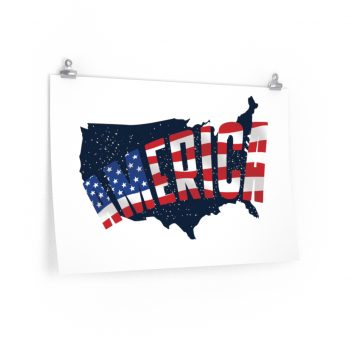 Wall Art Posters Prints - America USA Map