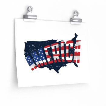 Wall Art Posters Prints - America USA Map