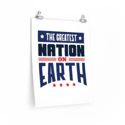 Wall Art Posters Prints - America USA The Greatest Nation on Earth