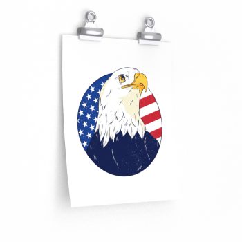 Wall Art Posters Prints - American Eagle USA Flag