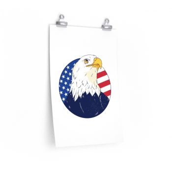 Wall Art Posters Prints - American Eagle USA Flag