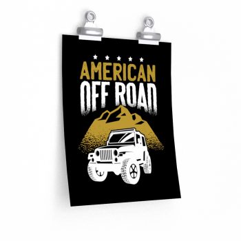 Wall Art Posters Prints - American Off Road Jeep Truck