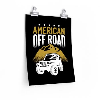 Wall Art Posters Prints - American Off Road Jeep Truck