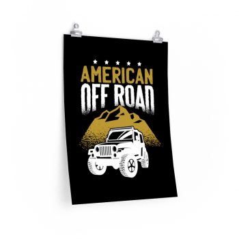 Wall Art Posters Prints - American Off Road Jeep Truck