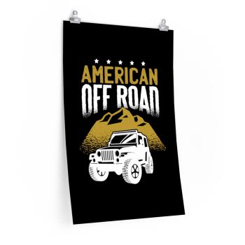 Wall Art Posters Prints - American Off Road Jeep Truck