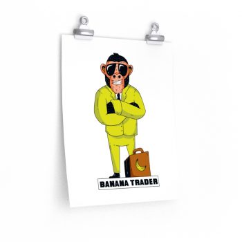 Wall Art Posters Prints - Banana Trader Monkey