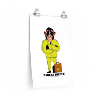 Wall Art Posters Prints - Banana Trader Monkey