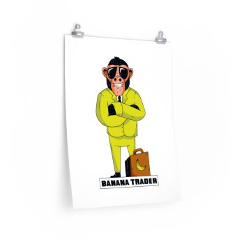 Wall Art Posters Prints - Banana Trader Monkey