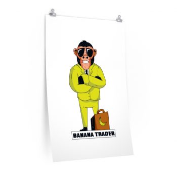 Wall Art Posters Prints - Banana Trader Monkey