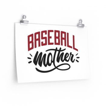 Wall Art Posters Prints - Baseball Mother