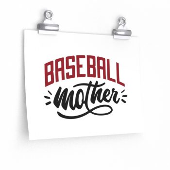 Wall Art Posters Prints - Baseball Mother