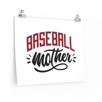 Wall Art Posters Prints - Baseball Mother