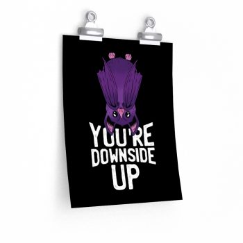 Wall Art Posters Prints - Bat You’re Downside Up