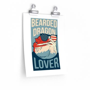 Wall Art Posters Prints - Bearded Dragon Lover Sun Glasses