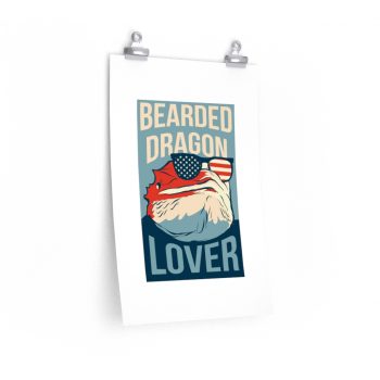 Wall Art Posters Prints - Bearded Dragon Lover Sun Glasses