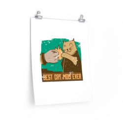 Wall Art Posters Prints - Best Cat Mom Ever