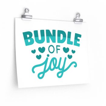 Wall Art Posters Prints - Bundle ofJoy Baby Blue Boy