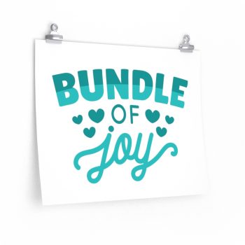 Wall Art Posters Prints - Bundle ofJoy Baby Blue Boy