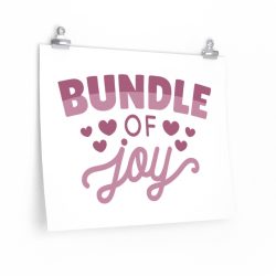 Wall Art Posters Prints - Bundle ofJoy Baby Pink Girl