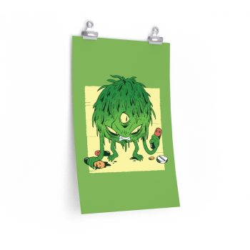 Wall Art Posters Prints - Coronavirus Virus Monster Covid 19