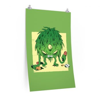 Wall Art Posters Prints - Coronavirus Virus Monster Covid 19