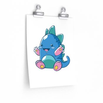 Wall Art Posters Prints - Cute Little Baby Dragon