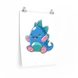 Wall Art Posters Prints - Cute Little Baby Dragon