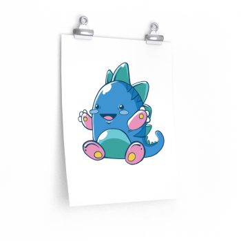 Wall Art Posters Prints - Cute Little Baby Dragon