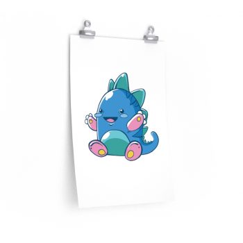 Wall Art Posters Prints - Cute Little Baby Dragon