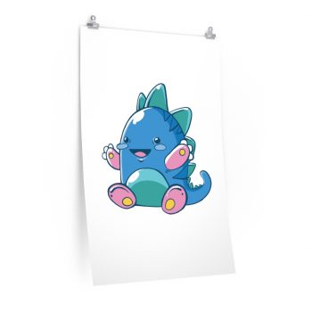 Wall Art Posters Prints - Cute Little Baby Dragon