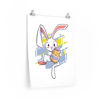 Wall Art Posters Prints - Easter Rabbit Egg Bunny