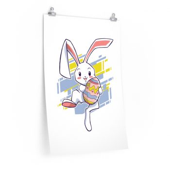 Wall Art Posters Prints - Easter Rabbit Egg Bunny