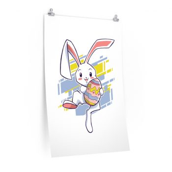 Wall Art Posters Prints - Easter Rabbit Egg Bunny