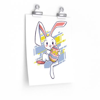 Wall Art Posters Prints - Easter Rabbit Egg Bunny