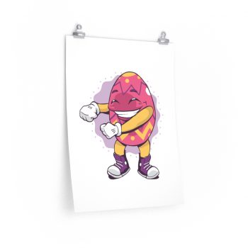 Wall Art Posters Prints - Flossing Dancing Easter Egg