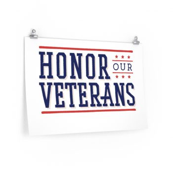 Wall Art Posters Prints - Honor Our Veterans