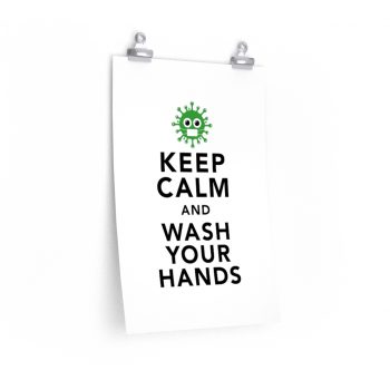 Wall Art Posters Prints - Keep Calm and Wash Your Hands