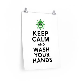 Wall Art Posters Prints - Keep Calm and Wash Your Hands