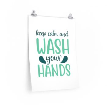 Wall Art Posters Prints - Keep Calm and Wash Your Hands