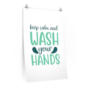 Wall Art Posters Prints - Keep Calm and Wash Your Hands