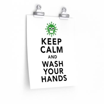 Wall Art Posters Prints - Keep Calm and Wash Your Hands